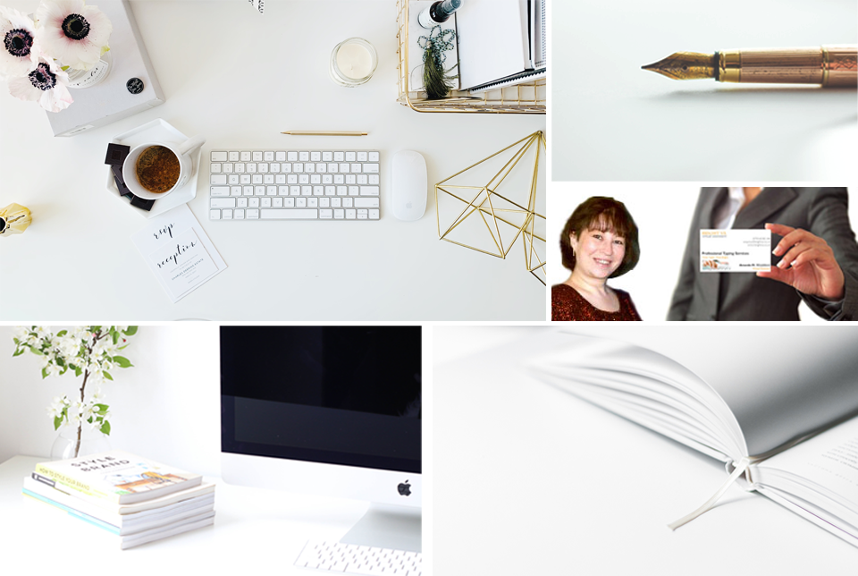 BrightVA Typing Services offering professional manuscript typing at competitive rates